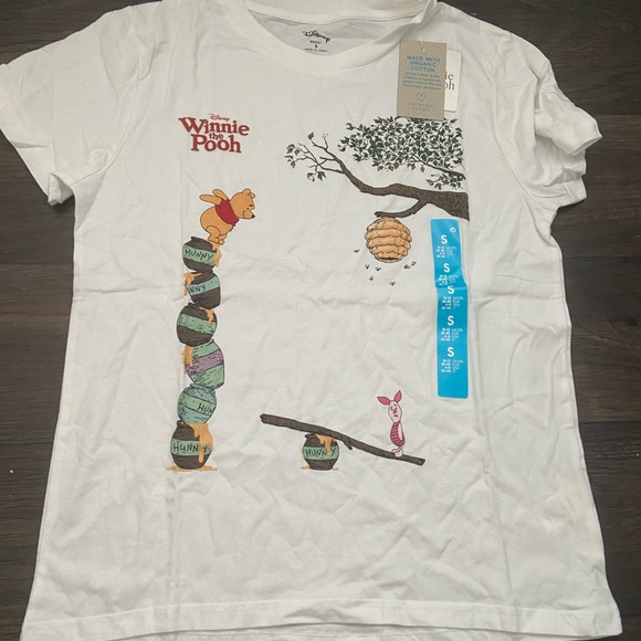 Disney Winnie the Pooh Cotton T-Shirt - Picture 2 of 2